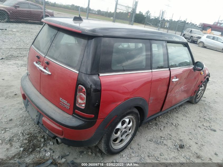 2013 MINI COOPER CLUBMAN WMWZF3C5XDT490821