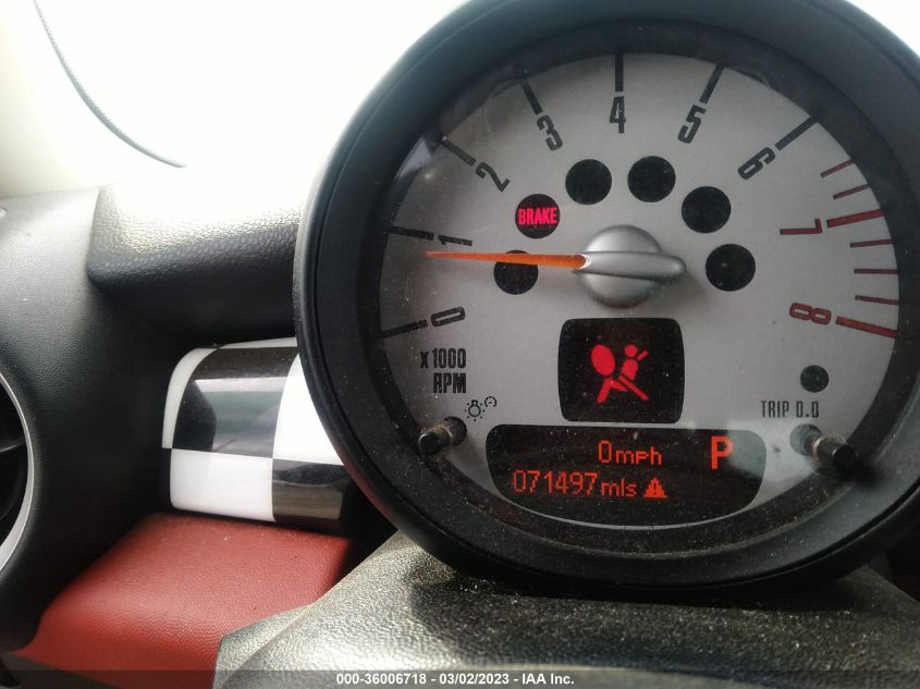 2013 MINI COOPER CLUBMAN WMWZF3C5XDT490821