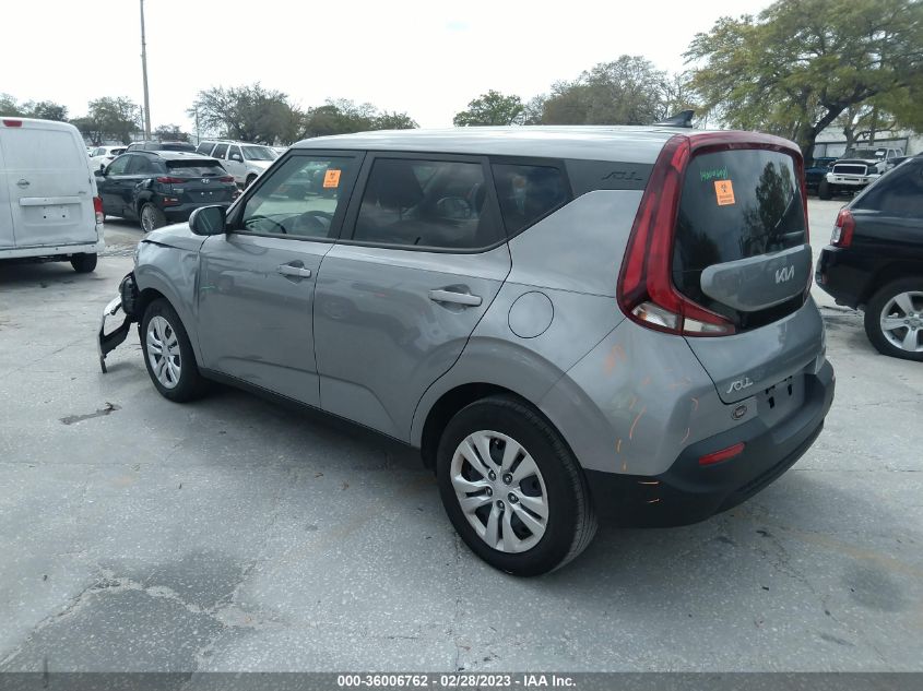 2022 KIA SOUL LX - KNDJ23AU3N7820315