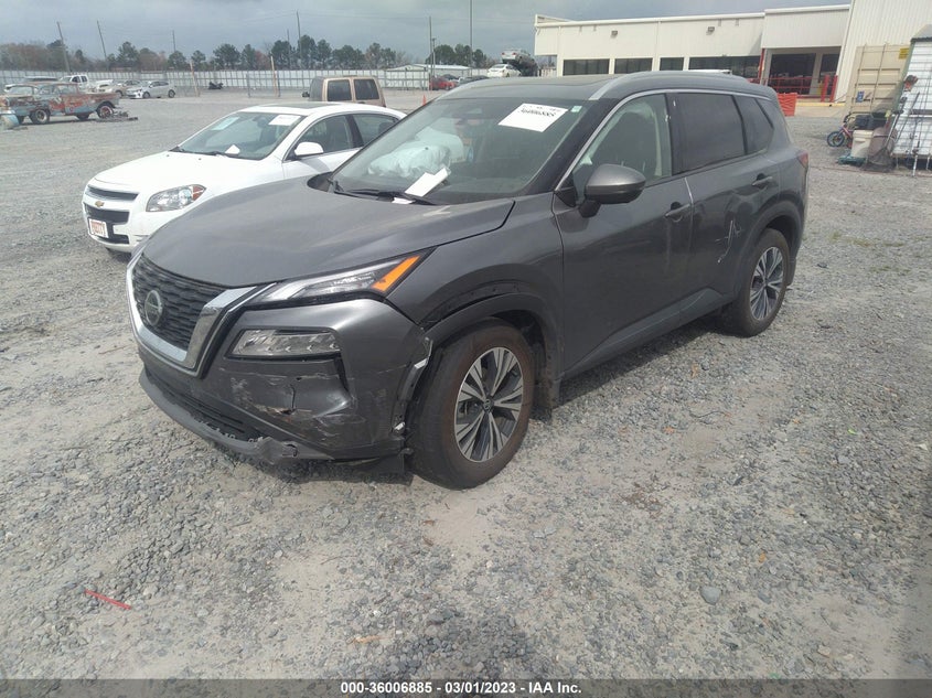 VIN 5N1AT3BA3MC705393 2021 NISSAN ROGUE SV