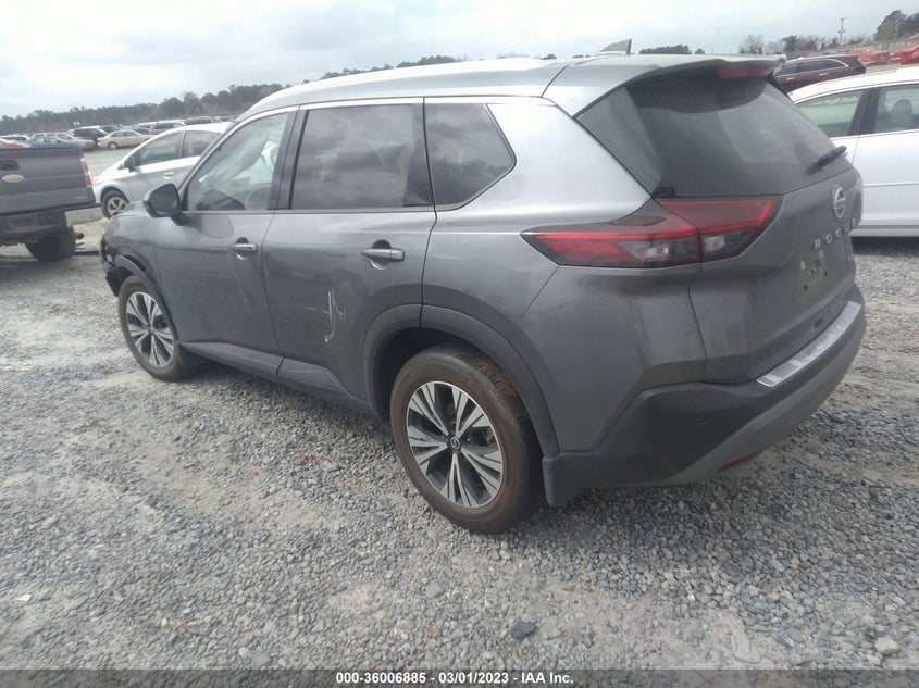 VIN 5N1AT3BA3MC705393 2021 NISSAN ROGUE SV