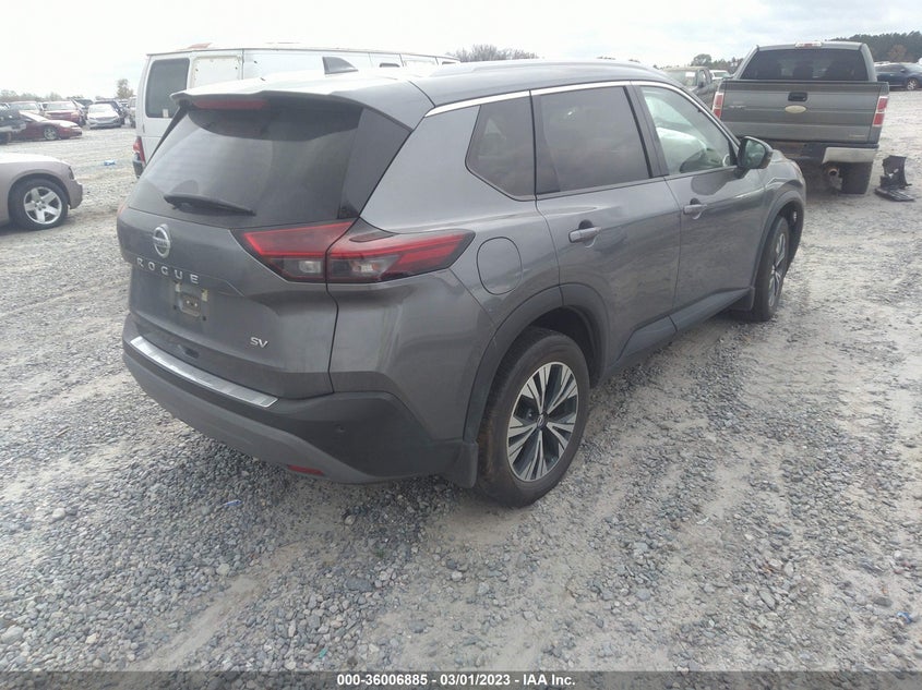 VIN 5N1AT3BA3MC705393 2021 NISSAN ROGUE SV