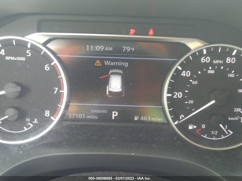 VIN 5N1AT3BA3MC705393 2021 NISSAN ROGUE SV