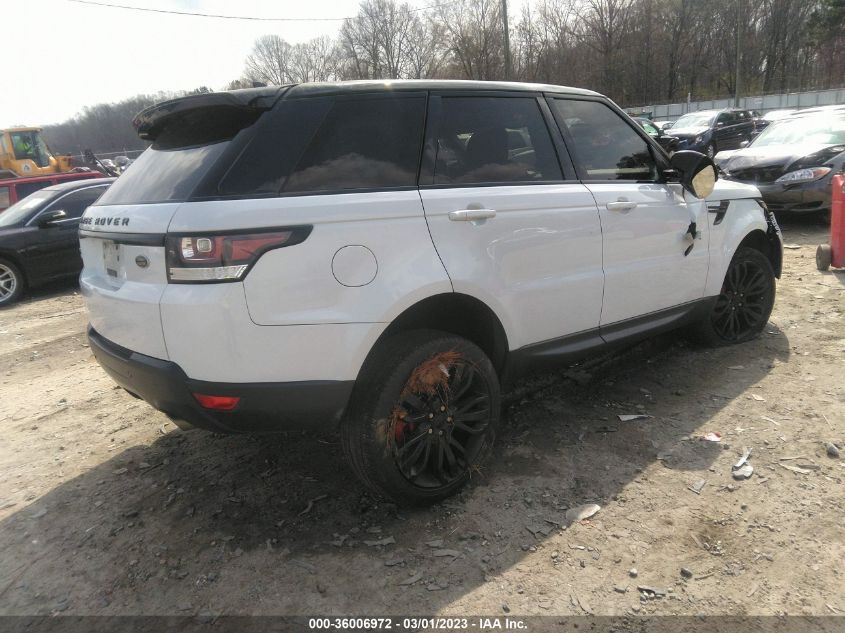 2016 LAND ROVER RANGE ROVER SPORT V8 - SALWR2EF6GA566492