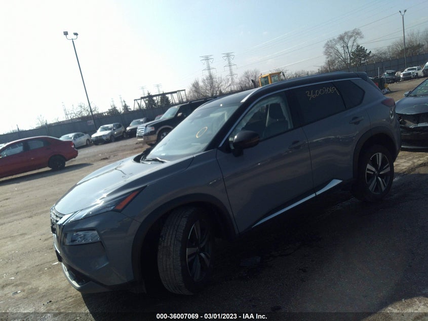 VIN JN8AT3CB1MW232401 2021 NISSAN ROGUE SL