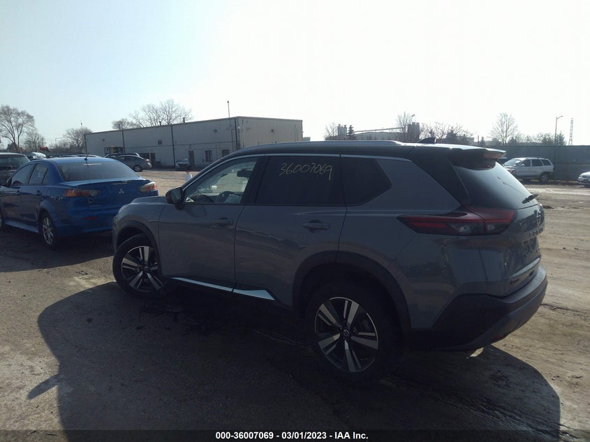 VIN JN8AT3CB1MW232401 2021 NISSAN ROGUE SL