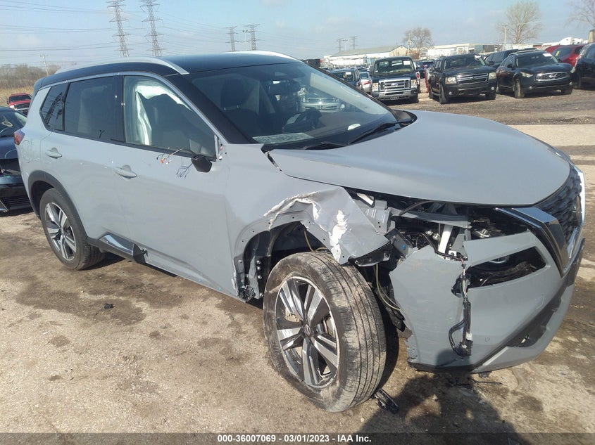 VIN JN8AT3CB1MW232401 2021 NISSAN ROGUE SL