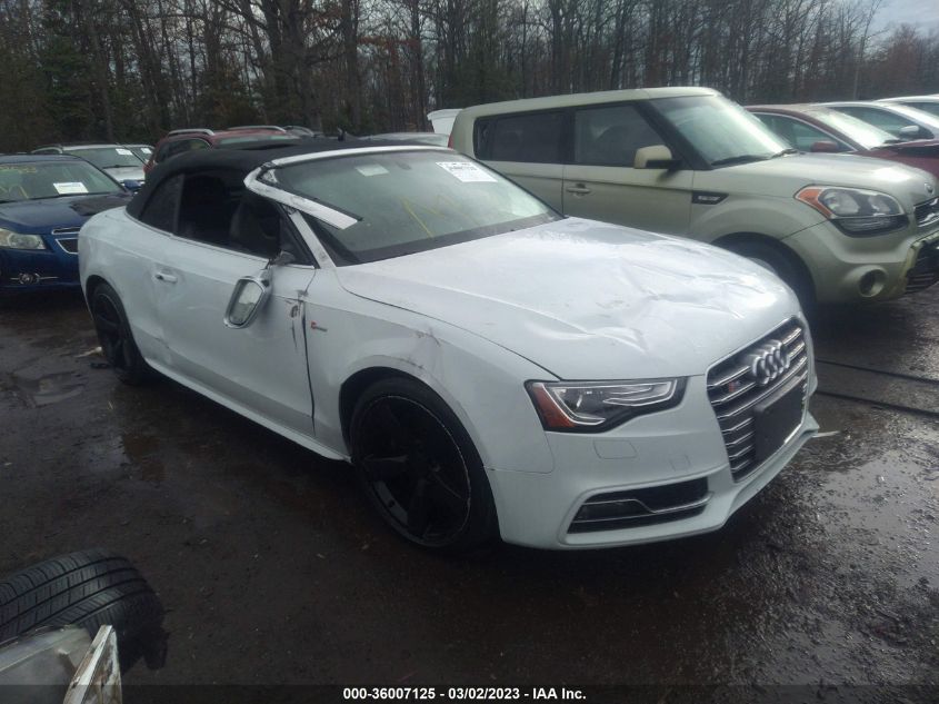 2017 AUDI S5 CABRIOLET - WAUC4AFH9HN001874
