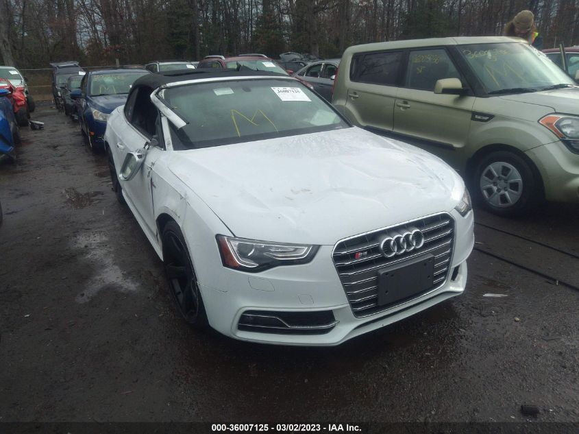2017 AUDI S5 CABRIOLET WAUC4AFH9HN001874