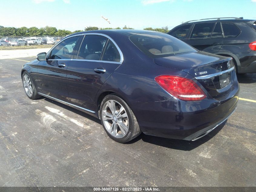 2015 MERCEDES-BENZ C-CLASS C 300 - 55SWF4JB2FU078000