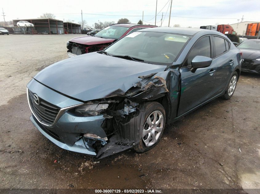 2015 MAZDA MAZDA3 I SPORT - 3MZBM1U79FM185128
