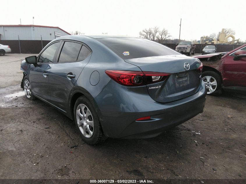 2015 MAZDA MAZDA3 I SPORT - 3MZBM1U79FM185128