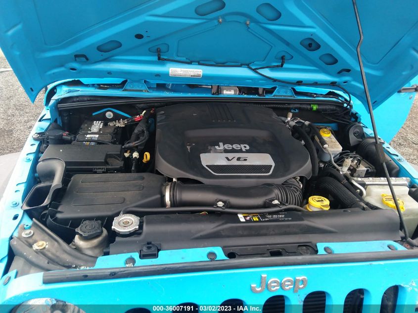 2017 JEEP WRANGLER UNLIMITED SPORT - 1C4BJWDG1HL663698