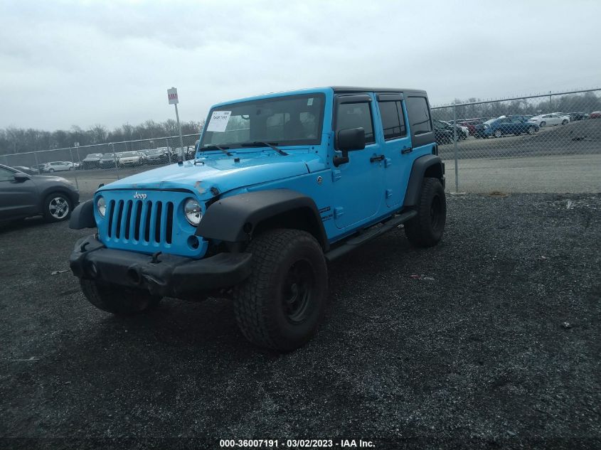 2017 JEEP WRANGLER UNLIMITED SPORT - 1C4BJWDG1HL663698