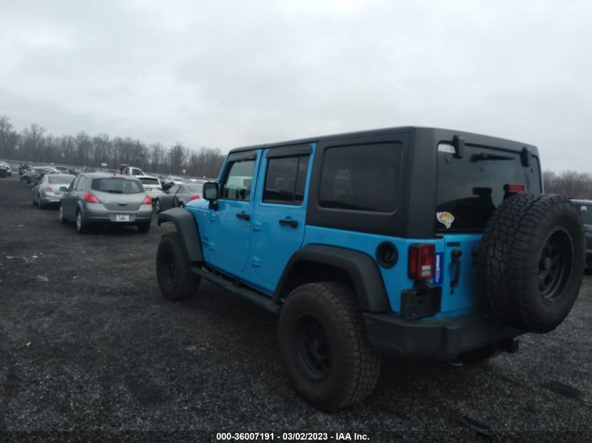 2017 JEEP WRANGLER UNLIMITED SPORT - 1C4BJWDG1HL663698