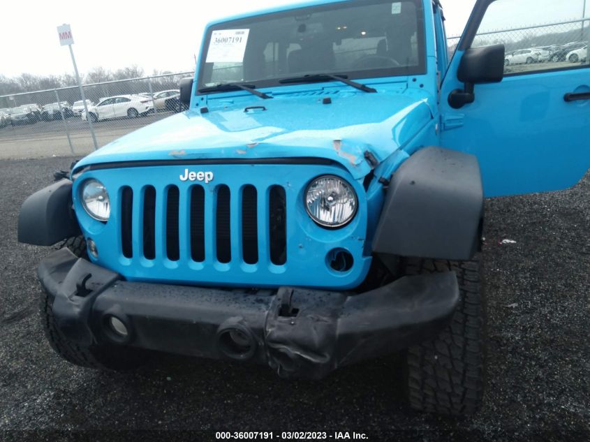 2017 JEEP WRANGLER UNLIMITED SPORT - 1C4BJWDG1HL663698