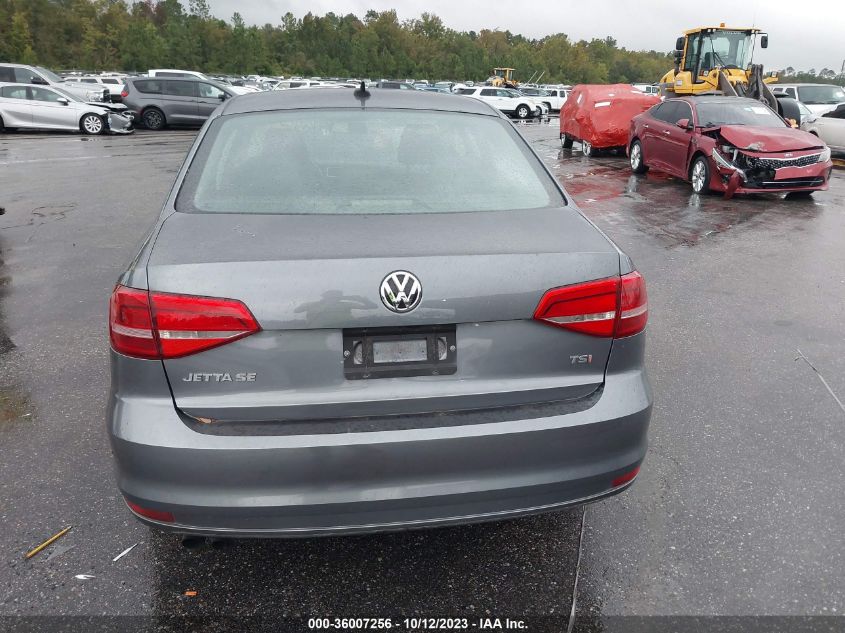 2015 VOLKSWAGEN JETTA SEDAN 1.8T SE W/CONNECTIVITY 3VWD17AJ3FM230648