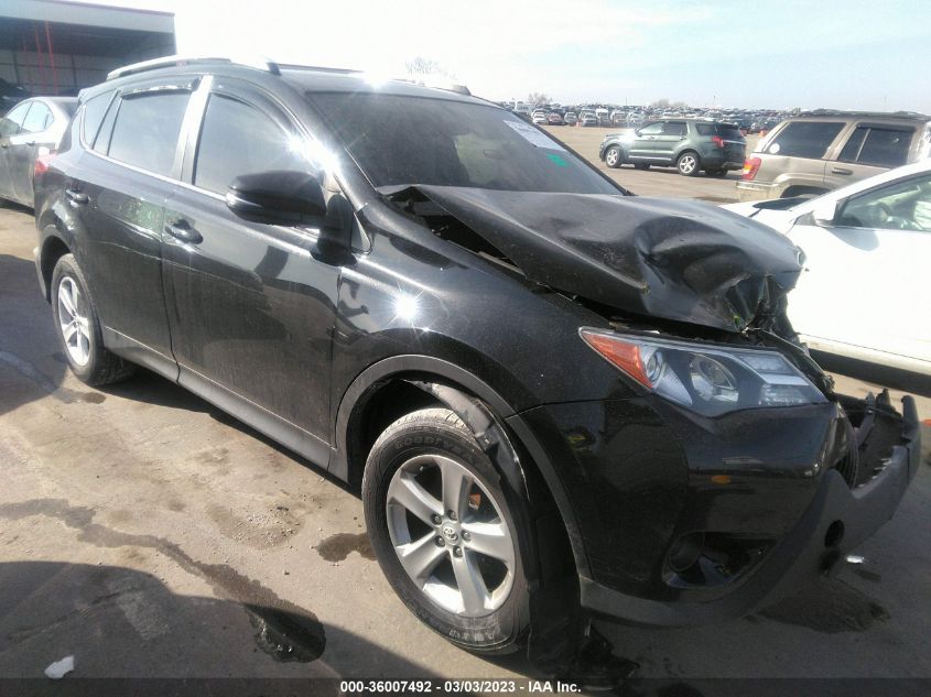 VIN 2T3RFREVXDW057421 2013 TOYOTA RAV4 no.1