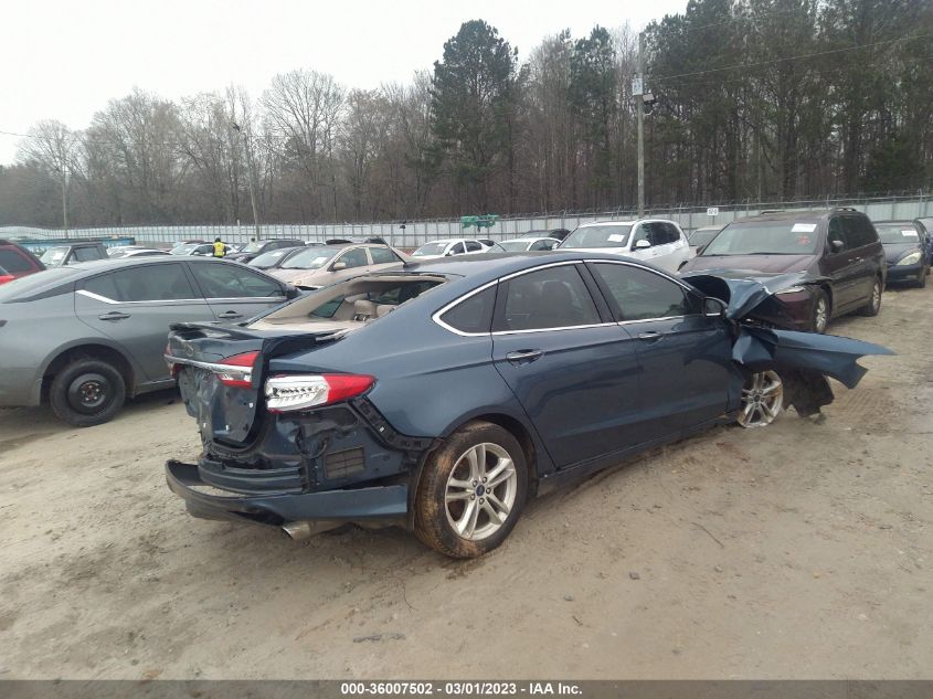 2018 FORD FUSION SE - 3FA6P0HDXJR126547