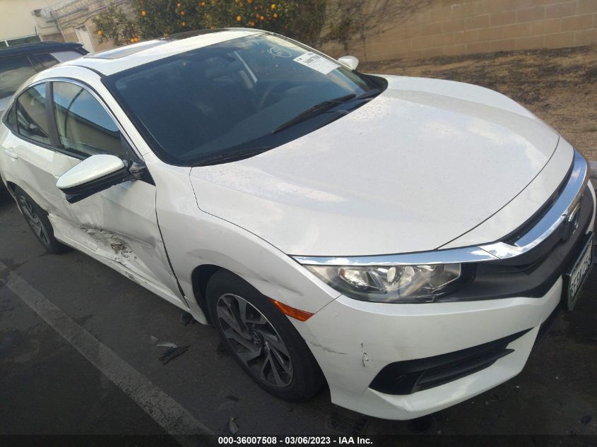 2018 HONDA CIVIC SEDAN EX - 19XFC2F7XJE206470
