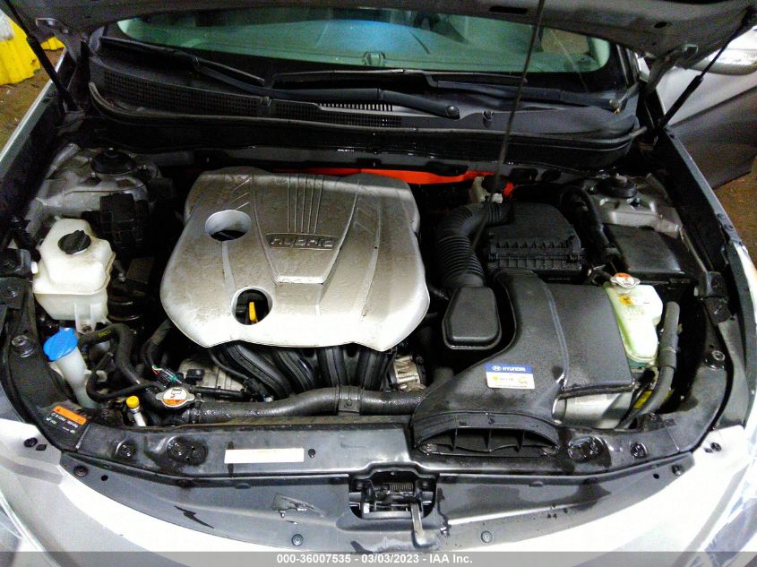 2013 HYUNDAI SONATA HYBRID LIMITED - KMHEC4A42DA091239