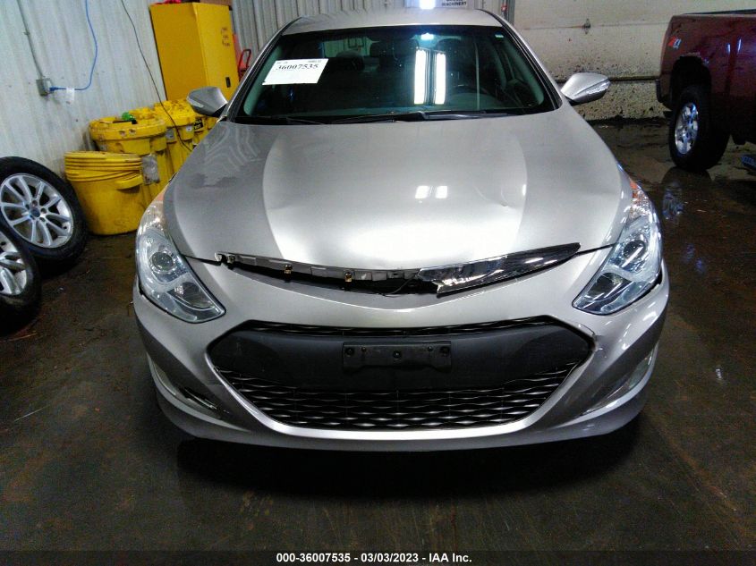 2013 HYUNDAI SONATA HYBRID LIMITED - KMHEC4A42DA091239