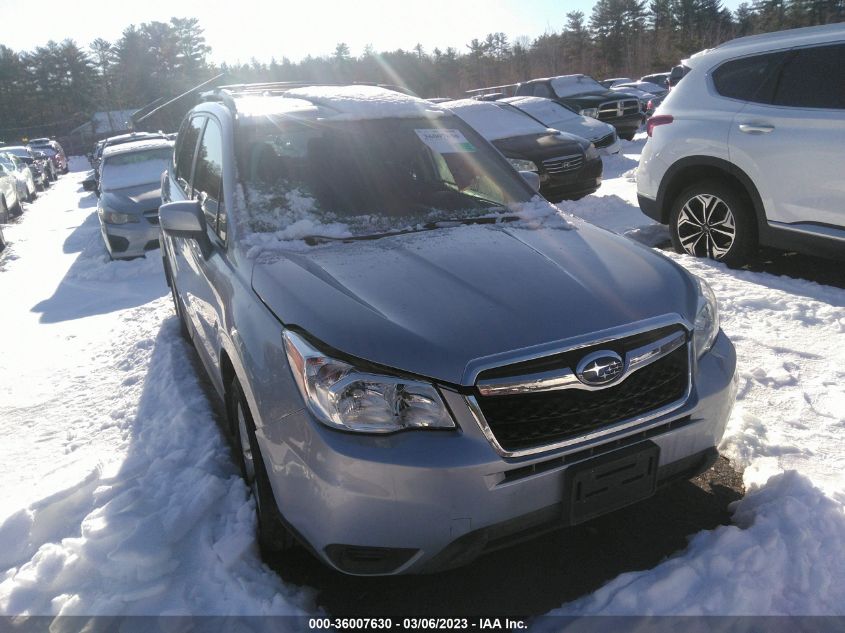 2016 SUBARU FORESTER 2.5I PREMIUM - JF2SJADC7GH525943