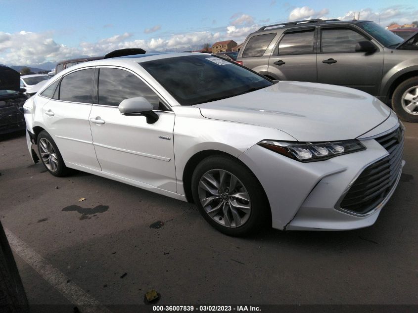 4T1A21FB5LU019097 TOYOTA AVALON HYBRID XLE 2020