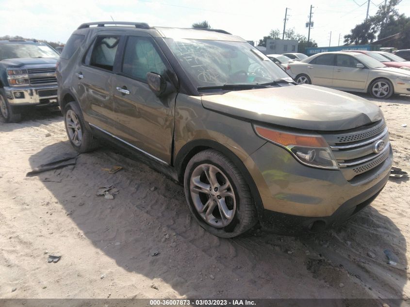 2013 FORD EXPLORER LIMITED - 1FM5K7F84DGC11586