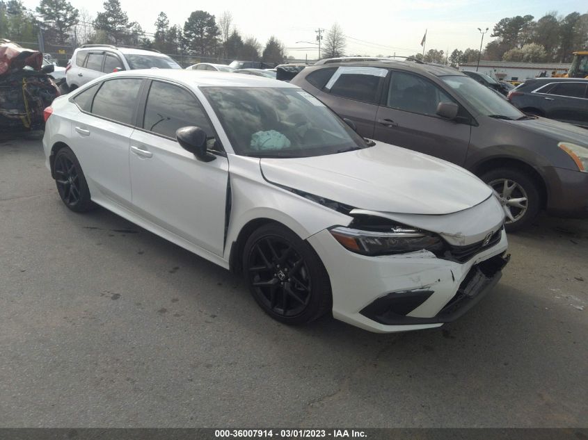 2022 HONDA CIVIC SEDAN SPORT - 2HGFE2F55NH587889