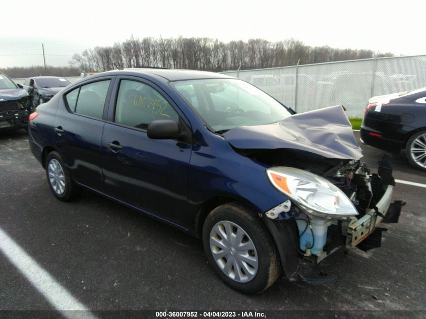 2013 NISSAN VERSA S - 3N1CN7AP9DL872000
