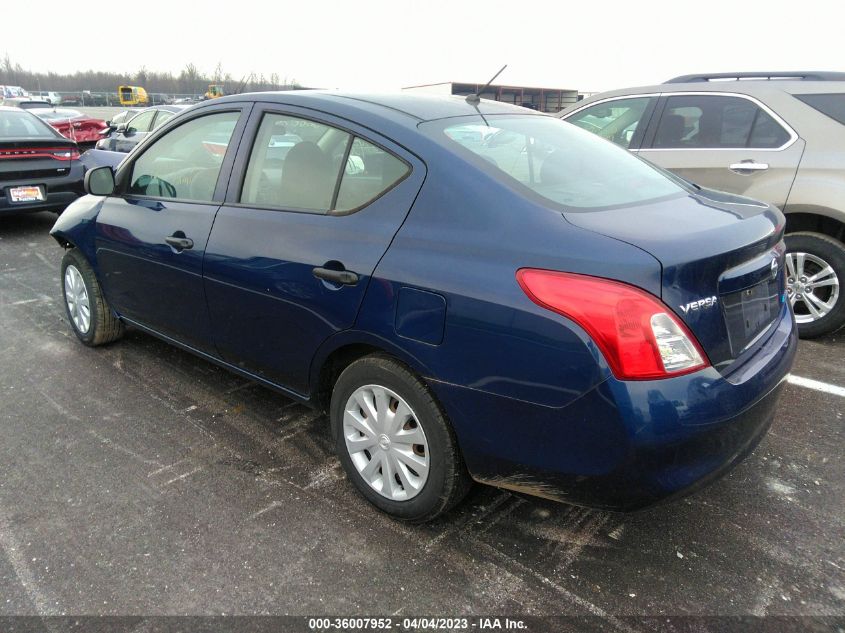 2013 NISSAN VERSA S - 3N1CN7AP9DL872000