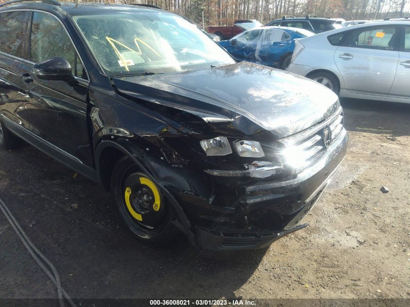 2020 VOLKSWAGEN TIGUAN SE/SEL/SE R-LINE BLACK - 3VV3B7AX6LM045927