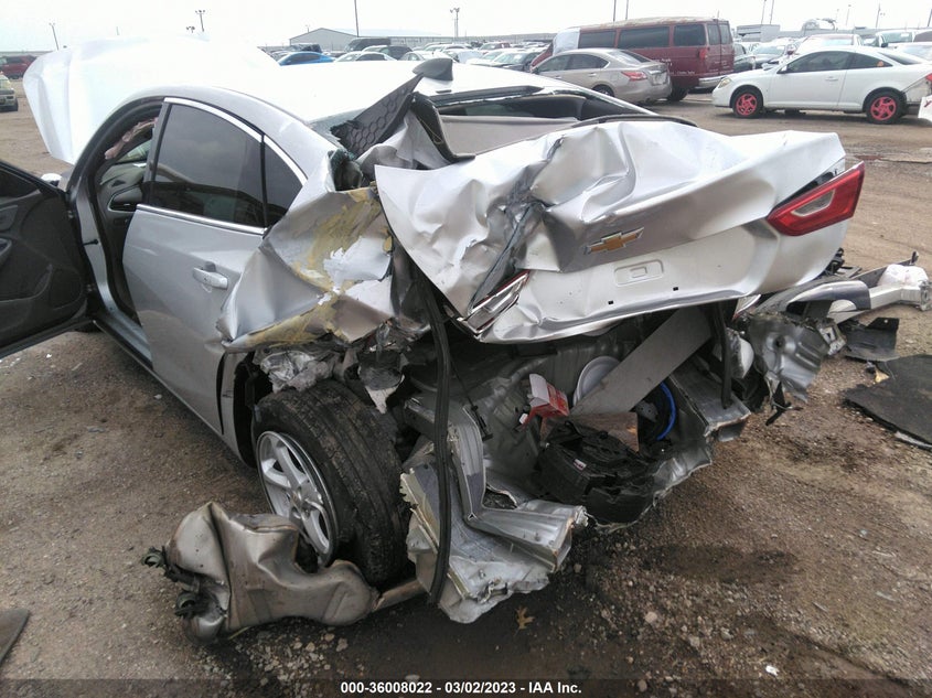 VIN 1G1ZB5ST8JF148684 2018 CHEVROLET MALIBU LS