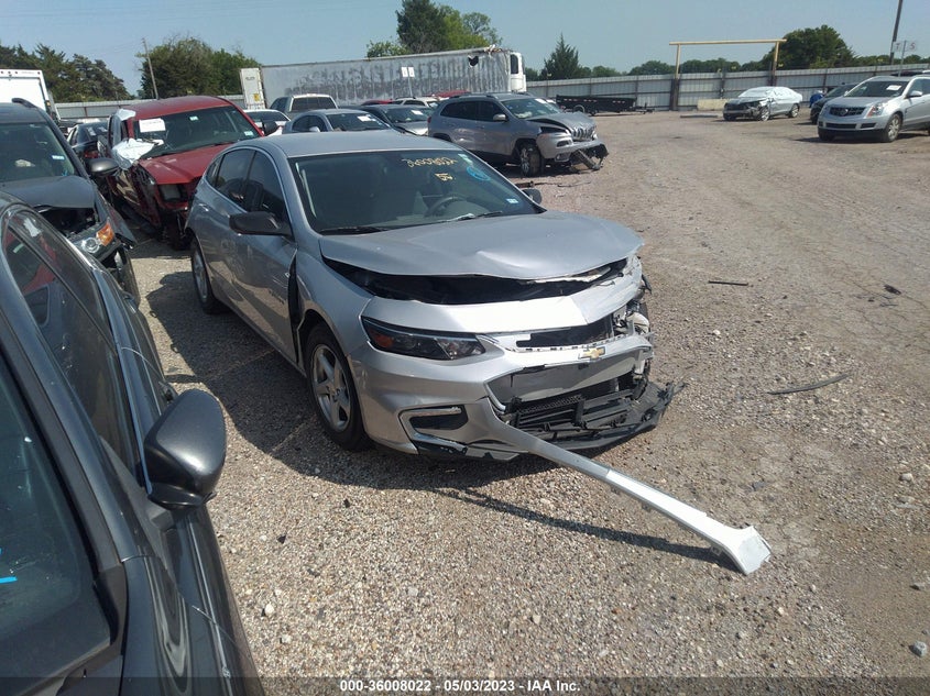 VIN 1G1ZB5ST8JF148684 2018 CHEVROLET MALIBU LS