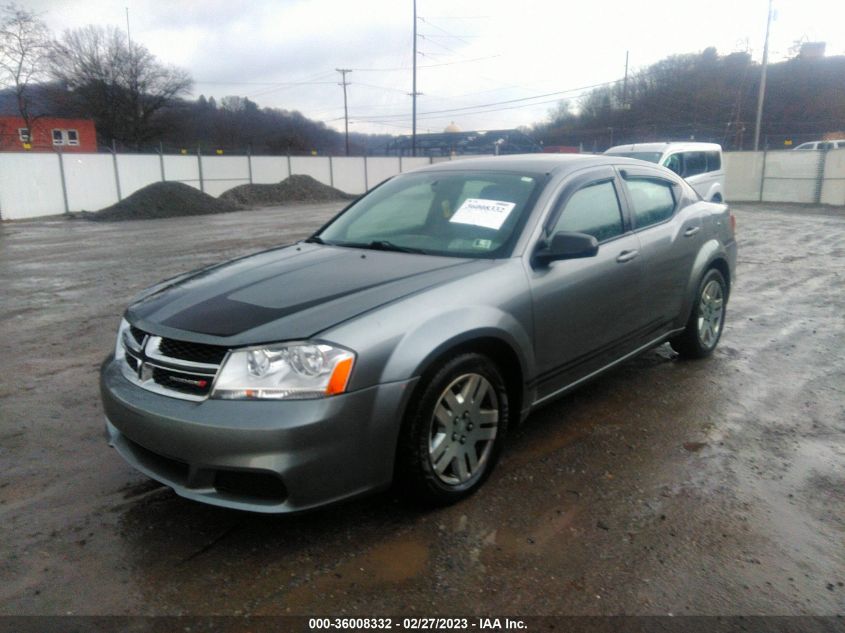 2013 DODGE AVENGER SE - 1C3CDZABXDN637920
