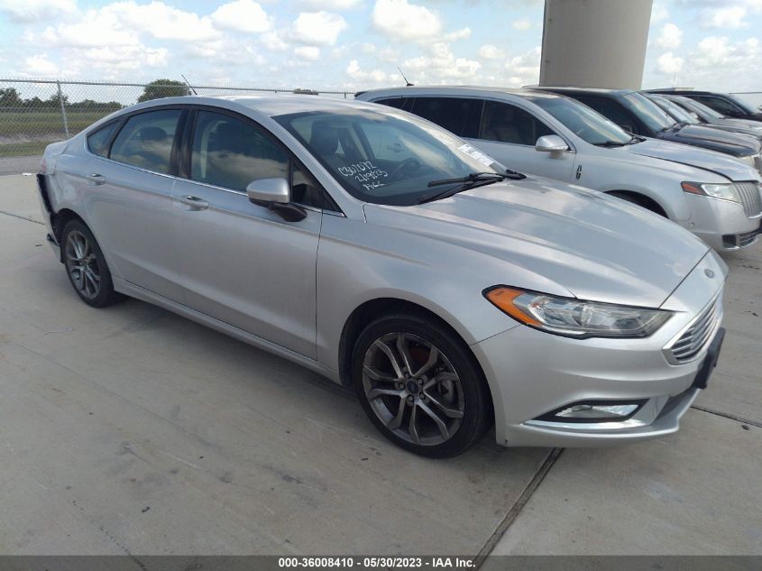 2017 FORD FUSION SE - 3FA6P0HD7HR379013