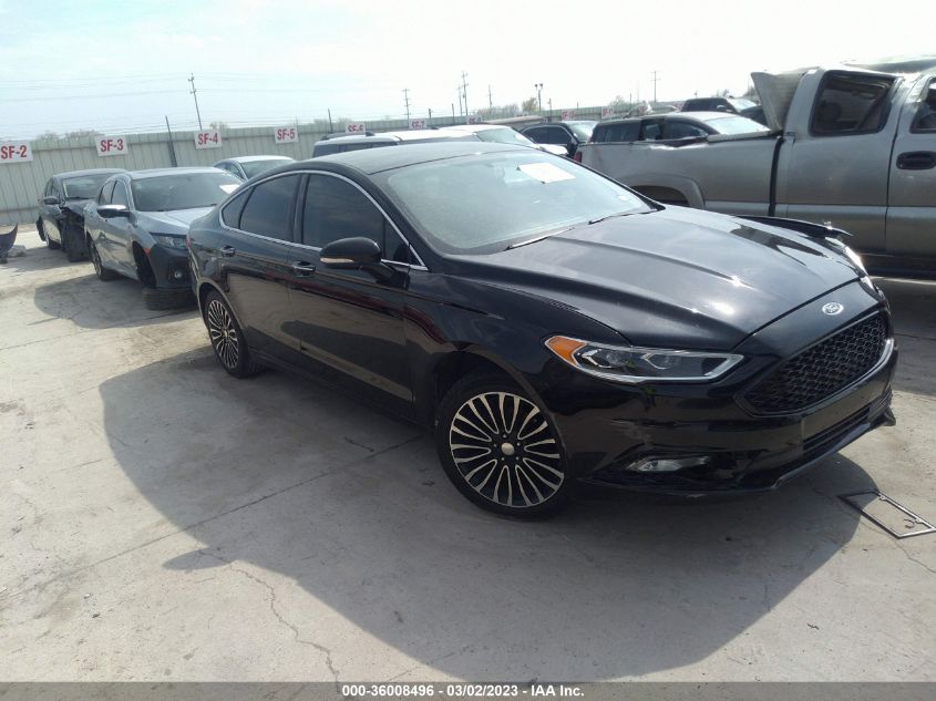 2017 FORD FUSION SE - 3FA6P0HD7HR194296