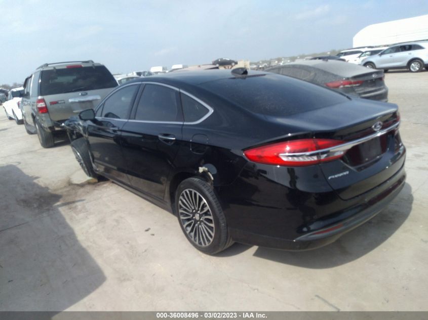 2017 FORD FUSION SE - 3FA6P0HD7HR194296