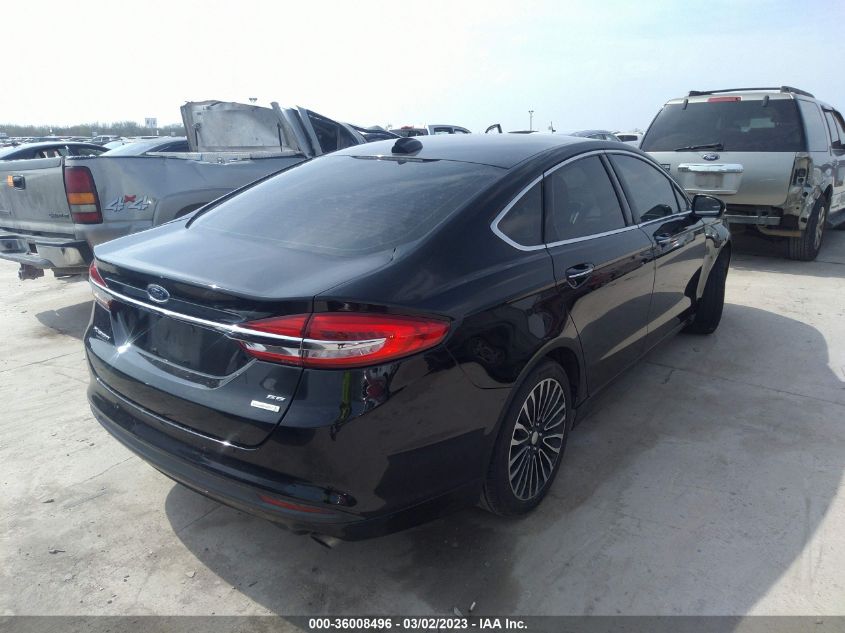 2017 FORD FUSION SE - 3FA6P0HD7HR194296