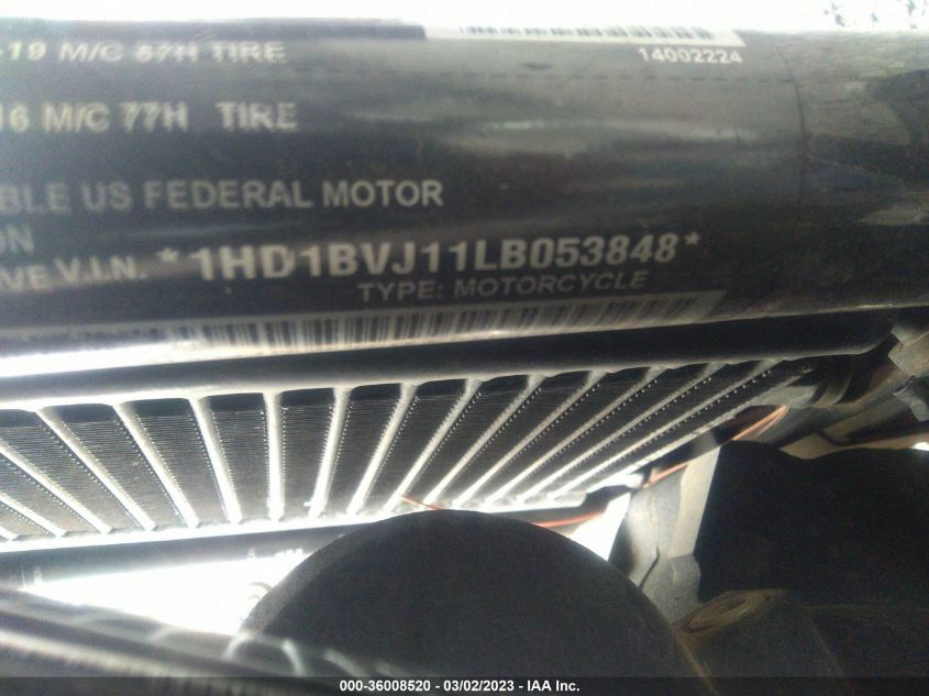 2020 HARLEY-DAVIDSON FXST 1HD1BVJ11LB053848
