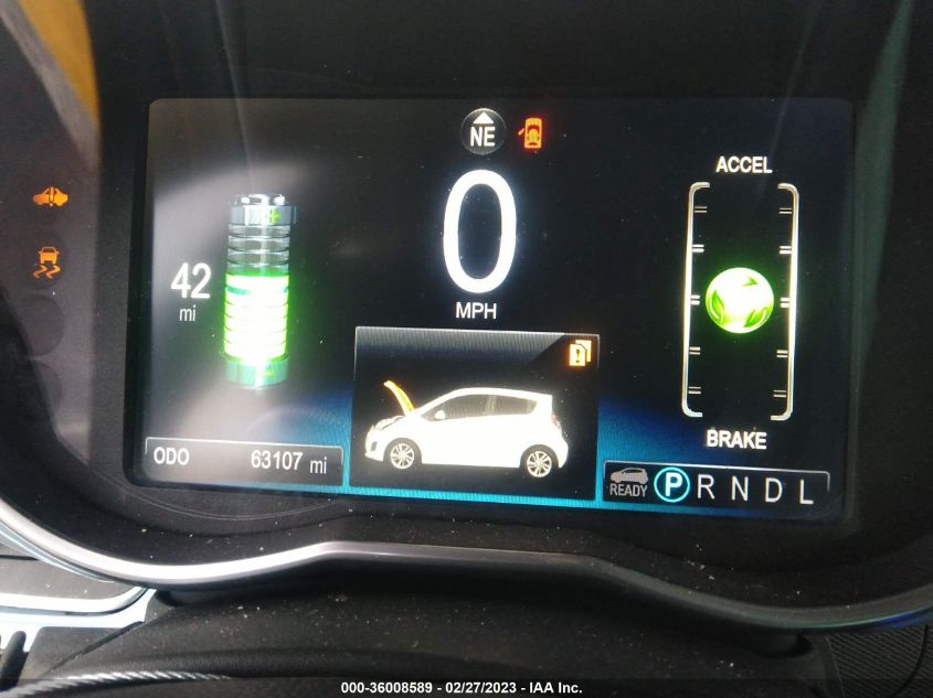 2014 CHEVROLET SPARK EV LT - KL8CL6S01EC538628