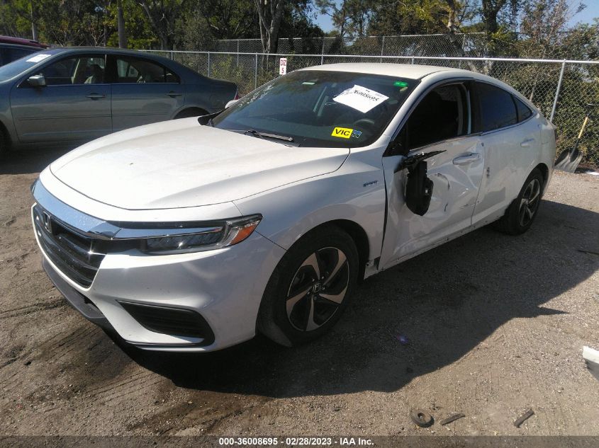 2021 HONDA INSIGHT EX - 19XZE4F50ME002802