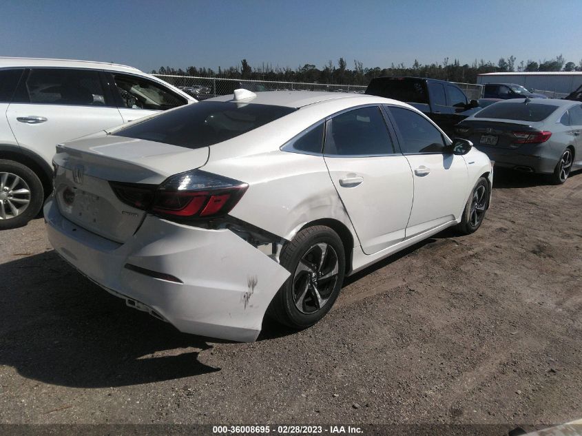 2021 HONDA INSIGHT EX - 19XZE4F50ME002802