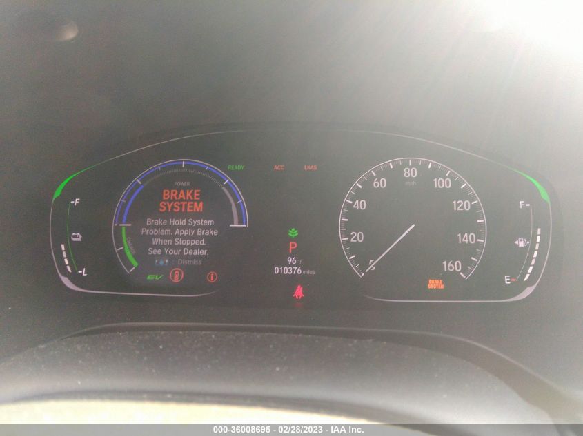 2021 HONDA INSIGHT EX - 19XZE4F50ME002802