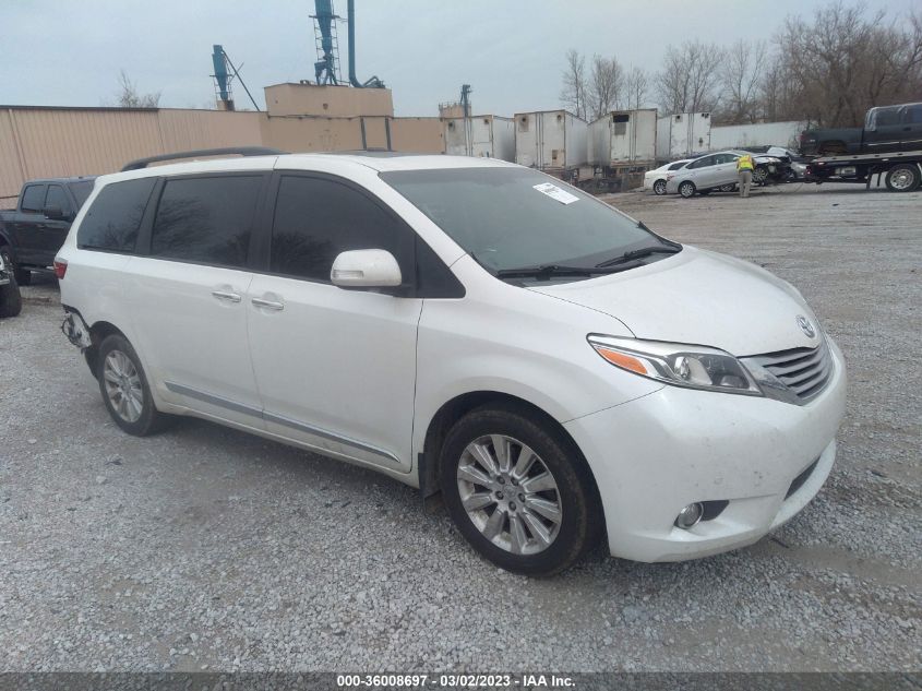 2015 TOYOTA SIENNA LTD/XLE/XLE PREMIUM - 5TDDK3DC2FS111690