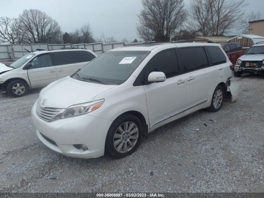2015 TOYOTA SIENNA LTD/XLE/XLE PREMIUM - 5TDDK3DC2FS111690
