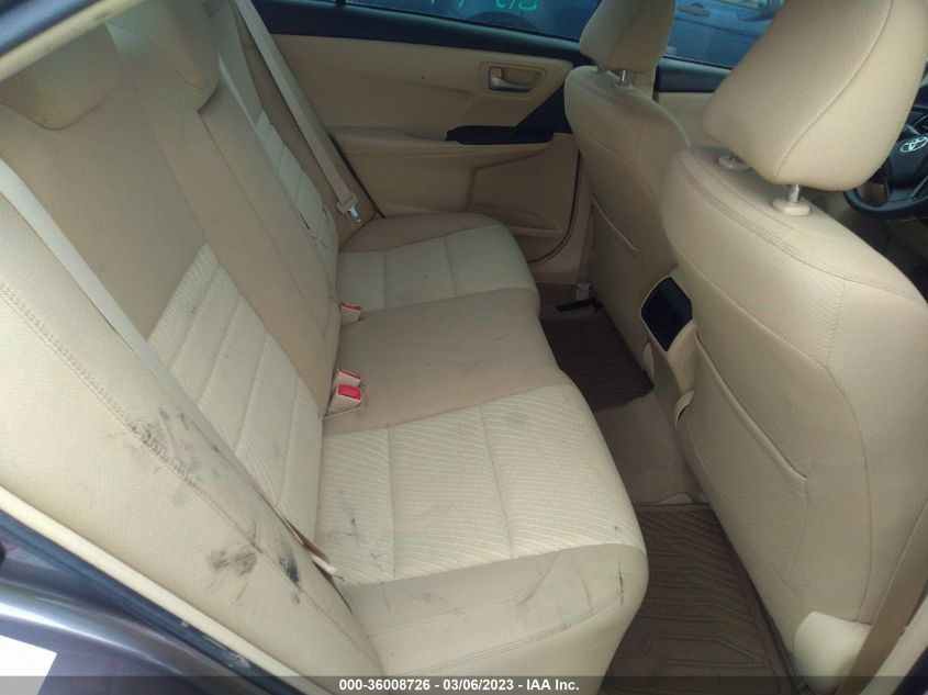 2017 TOYOTA CAMRY XLE/SE/LE/XSE - 4T1BF1FK7HU790421