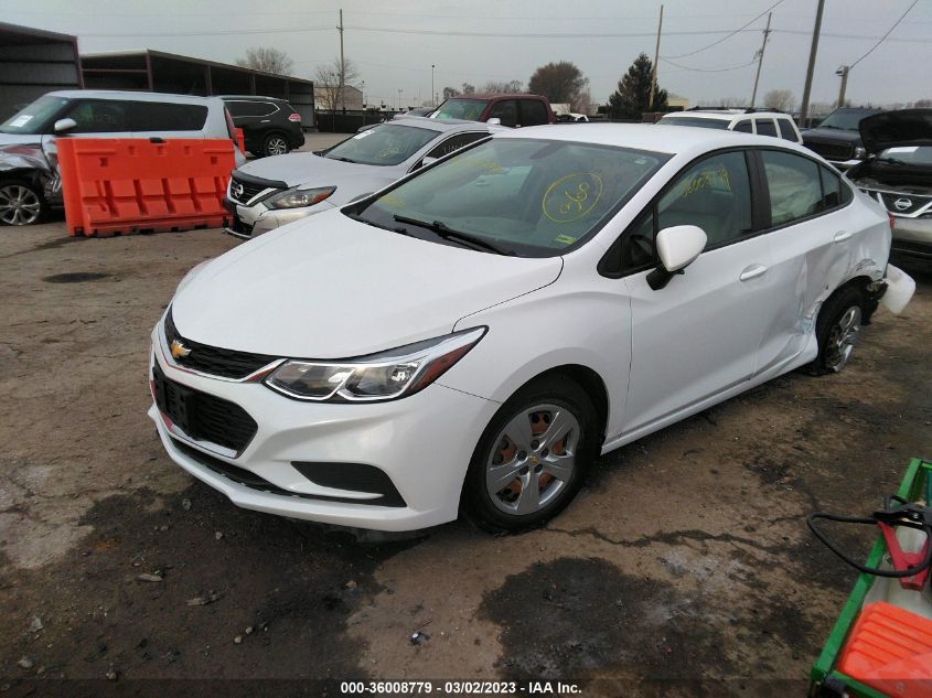 2018 CHEVROLET CRUZE LS - 1G1BC5SM0J7241684