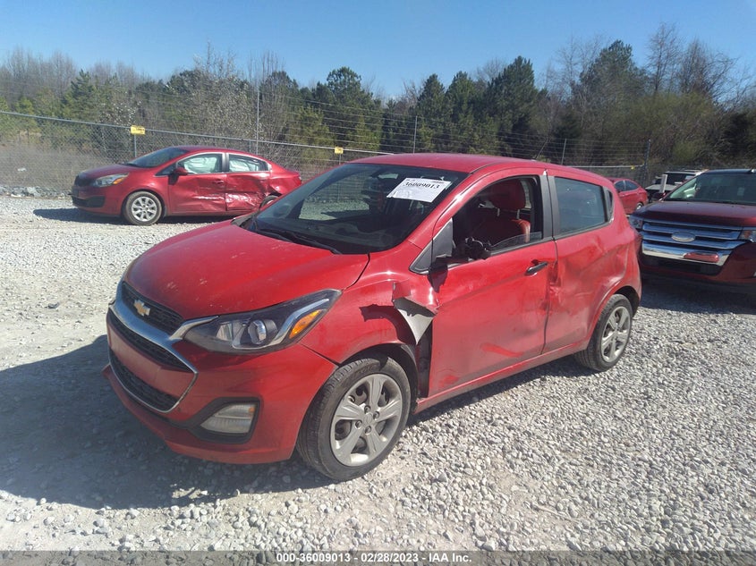 VIN KL8CB6SA5LC420378 2020 CHEVROLET SPARK LS